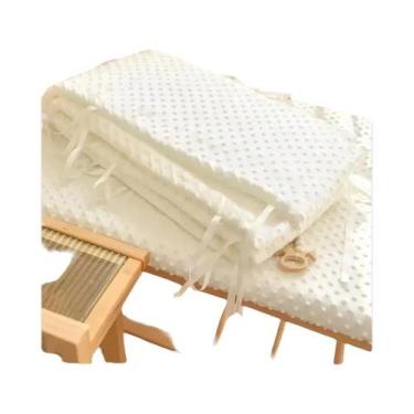 Imagem de Protetor De Berço Para Bebê Em Cor Sólida E Espessa, Cerca De Proteção