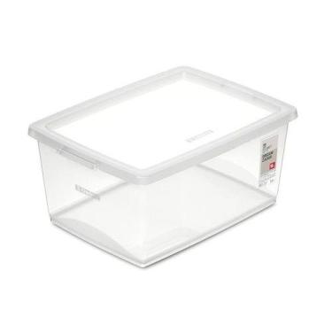 Imagem de Organizador Transparente com Travas 15 Litros Ordene