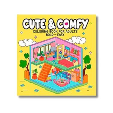 Imagem de Livro de Colorir Cute & Comfy: 32 Páginas