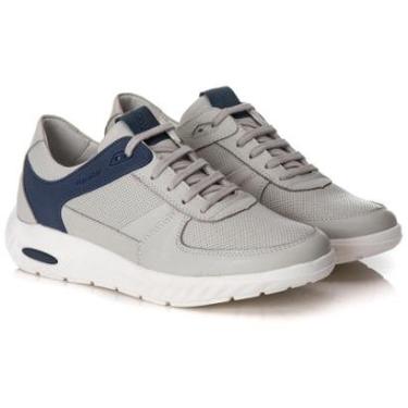 Imagem de Tênis Ranster Sneaker Max Masculino Couro Bovino Artesanal com Bolha Anti Impacto-Masculino