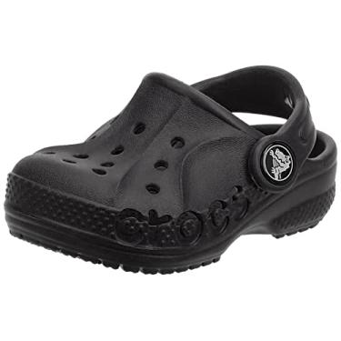 Imagem de Sandália crocs baya clog kids black - 24