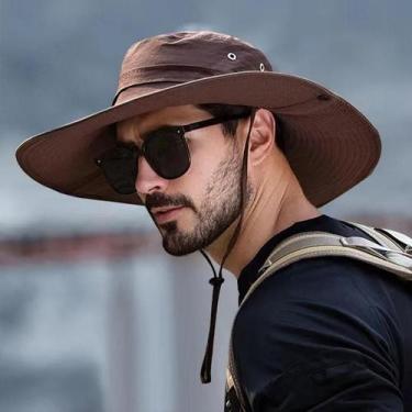 Imagem de Chapéu Masculino De Verão Respirável Em Malha Com Proteção Solar Para 