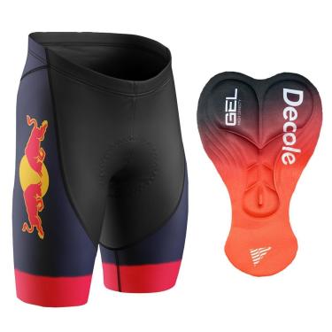 Imagem de Bermuda Ciclismo RedBul Forro Gel 3D Decole-Masculino