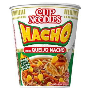 Imagem de Cup Noodles sabor Queijo Nacho Nissin 68g