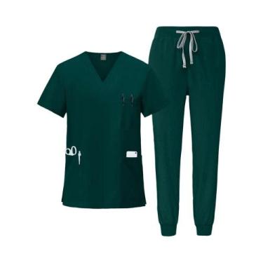 Imagem de Jaleco Cirúrgico Leve E De Secagem Rápida Para Homens E Mulheres, Unif