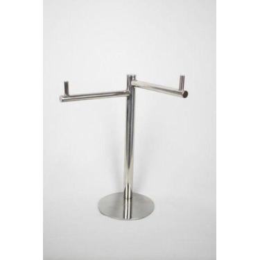 Imagem de Toalheiro De Pia Inox C/ Reserva - Modelo Redondo - Inovar Metais