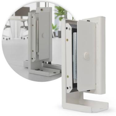 Imagem de Fechadura Eletromagnética Eletroimã 150Kg Piso C/Sensor Ipec