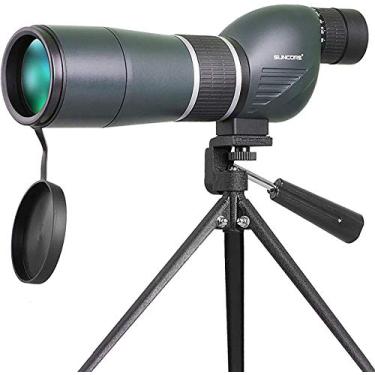 Imagem de AkosOL Montagem de abertura de 60 mm, telescópio portátil, monóculos HD 45 x 60 refrator astronômico com tripé