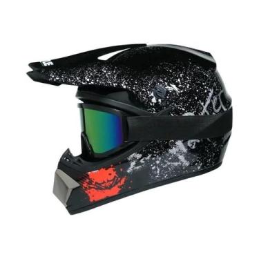 Imagem de Capacete Infantil Off-Road para Motocross, Cross Bike e Downhill (DH),