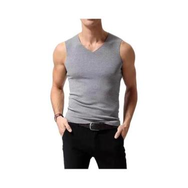 Imagem de Colete Térmico Masculino De Inverno Sem Costura De Veludo 37 graus Cam