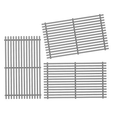 Imagem de Meyafiny Grelhas de grelha Genesis ii para Weber Genesis ii E-410, S-410, SE-410, E-415, E-435, S-435, LX E-410, S-440 GS4 peças de substituição para Weber Genesis ii LX 400 Series 7854 66089 66097, 9
