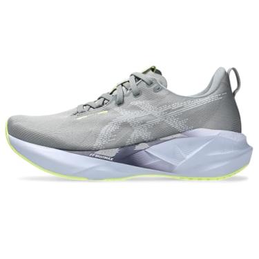 Imagem de ASICS Tênis de corrida feminino NOVABLAST 5, Cascalho/azul desbotado, 41