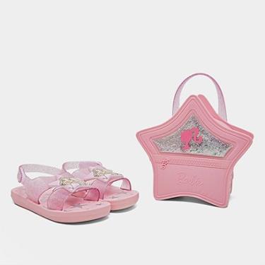 Imagem de Sandália Infantil Grendene Barbie Popstar Menina-Feminino