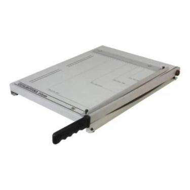 Imagem de Guilhotina para papel manual A4 30cm em aço para 20 Folhas - Cassmar
