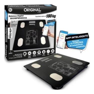 Imagem de Balança Digital Corporal Bioimpedancia Aplicativo Bluetooth - Original