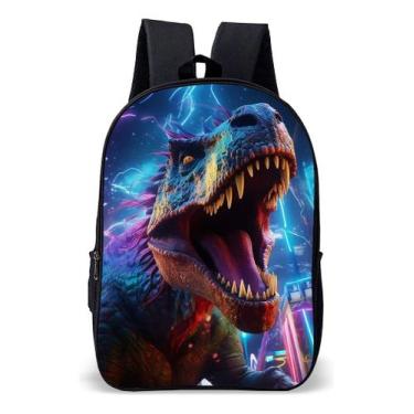 Imagem de Mochila Infantil Escolar Simples Tema Menino Dinosauro Dino - Use Nerd