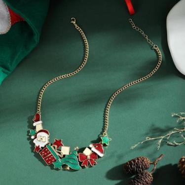 Imagem de Conjunto De Joias De Natal Do Papai Noel Com Árvore De Natal, Pulseira