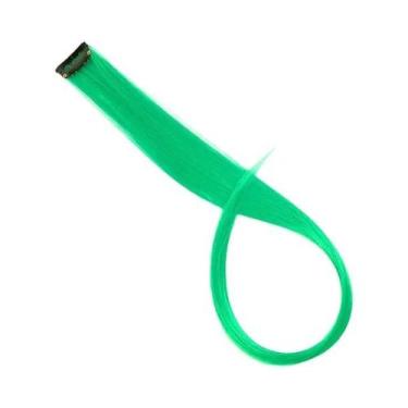 Imagem de Extensão De Cabelo Sintético Longo E Colorido Em Cores Arco-Íris, Roxo