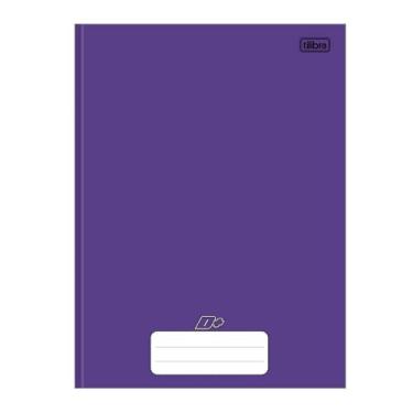 Imagem de Tilibra - Caderno Brochura Capa Dura Universitário D+ Roxo 96 Folhas, 317373