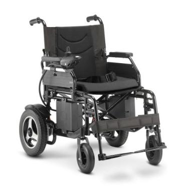 Imagem de Cadeira de Rodas Motorizada Dobrável até 120 kg Assento de 48 cm D800 