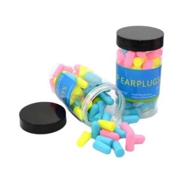 Imagem de Protetores Auriculares De Espuma Com Redução De Ruído Para Dormir, Iso