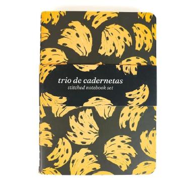 Imagem de TRIO DE CADERNETAS FARM BOSSA BANANA 349605-Unissex