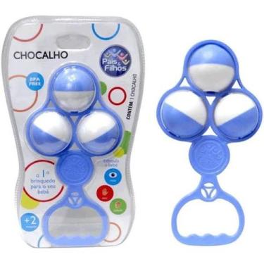 Imagem de Chocalho azul - blister - PAIS E FILHOS