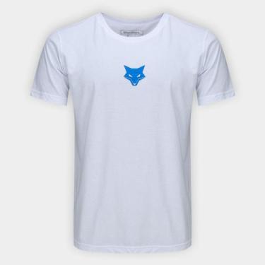 Imagem de Camiseta Cruzeiro Raposa Tradicional Masculina - Giocatore, Branco, M