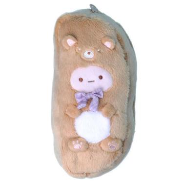 Imagem de Bolsa de lápis Sumikkogurashis Anime Pencil Box impermeável - yiweisai