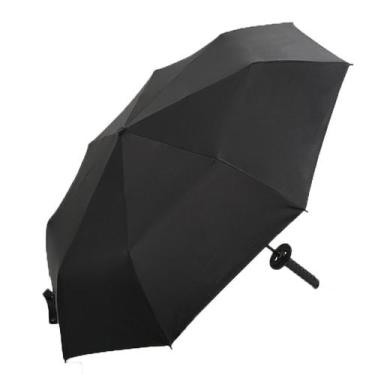 Imagem de Guarda-chuva automático triplo Katana Anime Windproof - Yiweisai