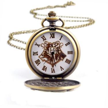Imagem de Relógio de bolso Snitch Retro para crianças com corrente - yiweisai