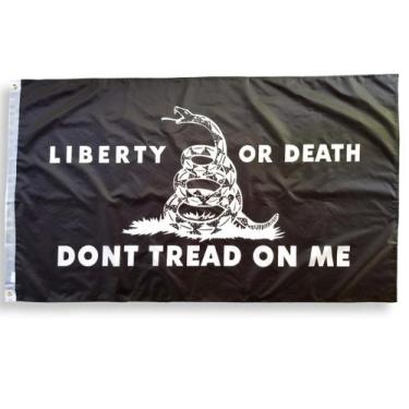 Imagem de Bandera Liberty Or Death Banner 91x152 cm - High Supply