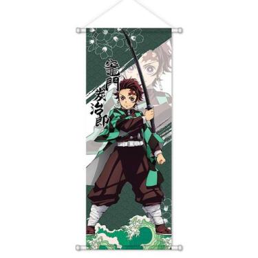 Imagem de Pôster artístico Demons Slayers Kamado Tanjirou 72x28cm - yiweisai