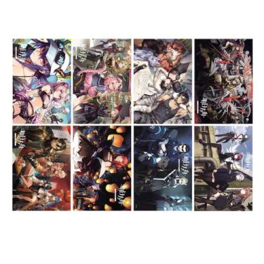 Imagem de Pôster Arknights Anime Art 29x42cm (8 unidades) de papel 150g - Yiweis