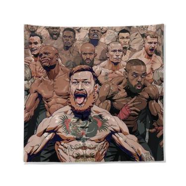 Imagem de Tapeçaria Ufcs Fighting Wall 75x75cm em fibra de microtecido - yiweisa