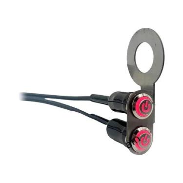 Imagem de Interruptor De Guidão LED À Prova d'Água Para Motocicleta, Liga/Deslig