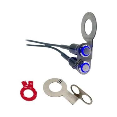 Imagem de Interruptor De Guidão LED À Prova d'Água Para Motocicleta, Liga/Deslig