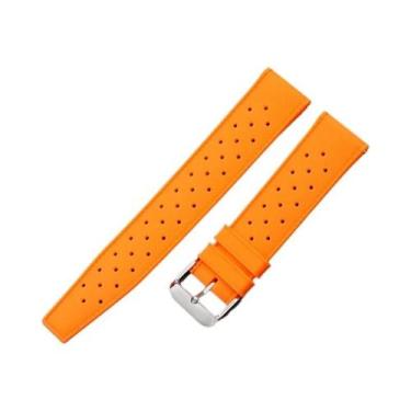 Imagem de Pulseira De Relógio De Borracha Tropical Com Liberação Rápida 18mm 20m