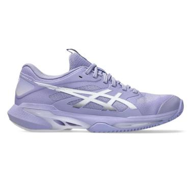 Imagem de Tênis Asics Solution Speed FF 4 Clay Lilás e Branco Feminino-Feminino