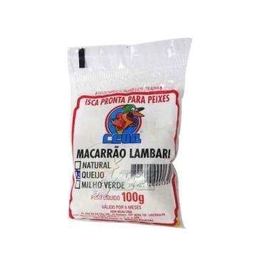 Imagem de Isca Macarrão CEVA 100g - Vários Sabores - CEVA ISCAS, Lambari Queijo