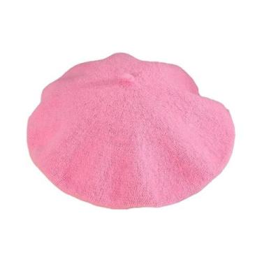 Imagem de Boina Versátil Multicolorida Quente Estilo Retrô Chapéu De Pintor Casu