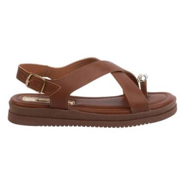 Imagem de Sandália Mississipi Papete Flatform Feminina com Tira Dedo Conforto, T