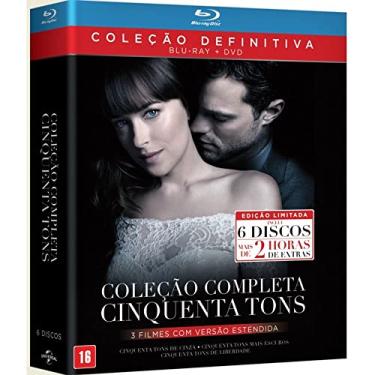 Imagem de Coleção definitiva cinquenta tons de cinza - Blu-ray 6 discos