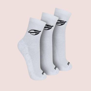 Imagem de Kit 3 Pares De Meias Cano Médio Masculina Mormaii Em Algodão Cotton, B