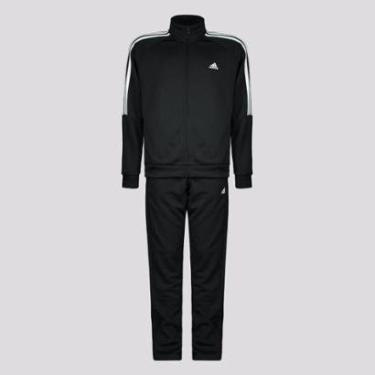 Imagem de Agasalho Adidas Sereno Juvenil Preto-Masculino