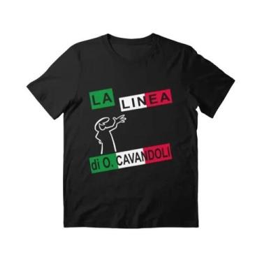 Imagem de Camiseta Unissex De Gola Redonda Casual Estilo Streetwear TV La Linea 