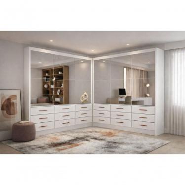 Imagem de Closet 6 Portas 18 Gavetas Domus Premium - Grand Line