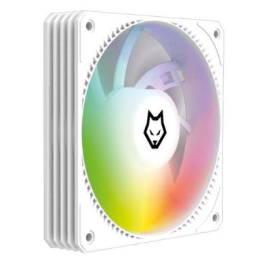 Imagem de Ventoinha Husky Arctic Breeze, 120mm, ARGB, Branco - HCF300BR