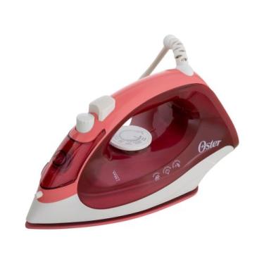 Imagem de Ferro de Passar Roupa a Vapor Oster - GCSTBS5053 Branco e Rosa