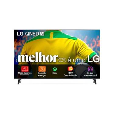 Imagem de Smart TV 4K 75" LG QNED73 Portal de Games Processador AI 7 Ger8 4K Sup